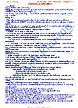 Đề cương ôn tập học kì II Vật lí lớp 8 - Lê Anh Phương